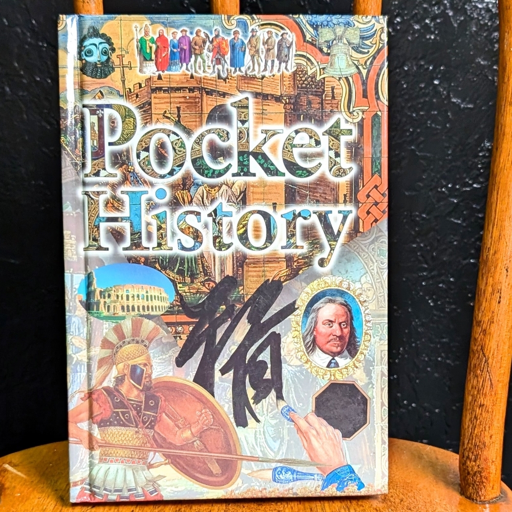 Hardcover Pocket History Dempsey Parr Homeschool Book 8"x5.5"